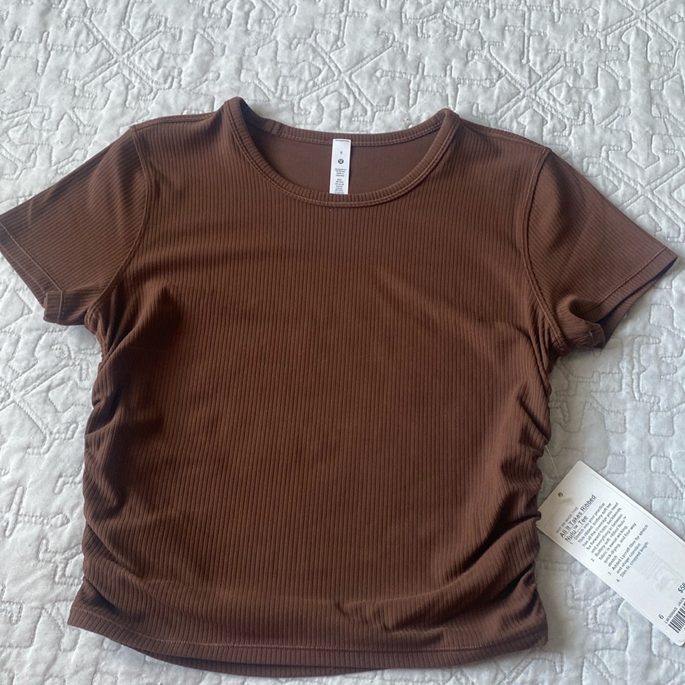 All It Takes Ribbed Nulu Tee